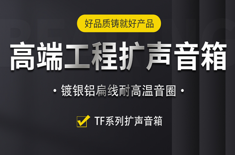 云南TF系列高端工程扩声系列音箱
